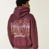 Boxy Zip-Up Arizona State University Sun Devils Graphic Hoodie Boxy Zip-Up Arizona State University Sun Devils Graphic Hoodie