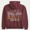 Boxy Zip-Up Arizona State University Sun Devils Graphic Hoodie Boxy Zip-Up Arizona State University Sun Devils Graphic Hoodie