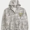 Boxy Zip-Up University of Oregon Ducks Graphic Camo Hoodie Boxy Zip-Up University of Oregon Ducks Graphic Camo Hoodie