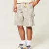 Camo Baggy Denim Shorts Camo Baggy Denim Shorts