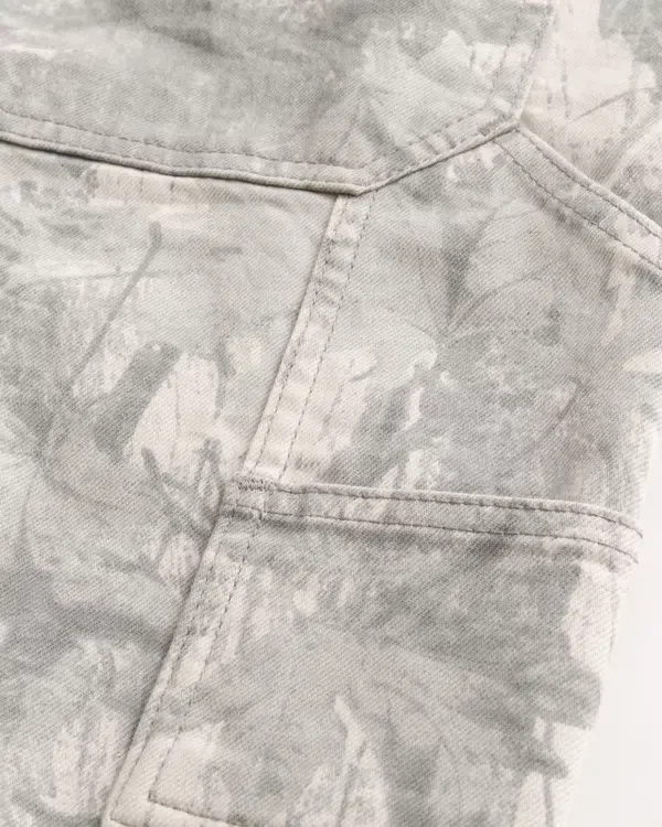 Camo Baggy Denim Shorts Camo Baggy Denim Shorts