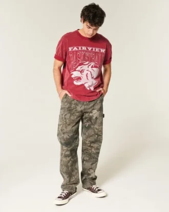 Camo Baggy Painter Jeans