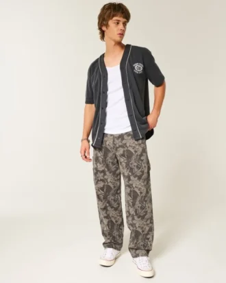 Camo Skater Baggy Painter Jeans