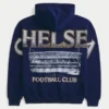 Chelsea Football Club Grafik-Kapuzenjacke mit Reißverschluss