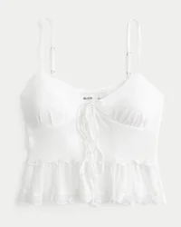 Chiffon-Rüschen-Top