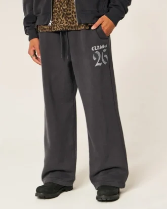 Class of 26 Graphic Super Baggy Sweatpants