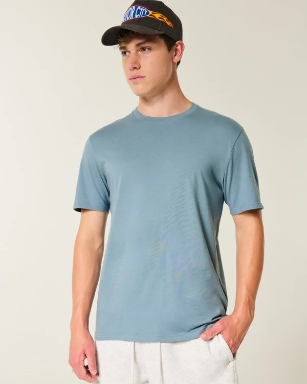 Crew-T-Shirt in klassischer Passform Crew-T-Shirt in klassischer Passform