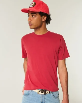 Crew-T-Shirt in klassischer Passform