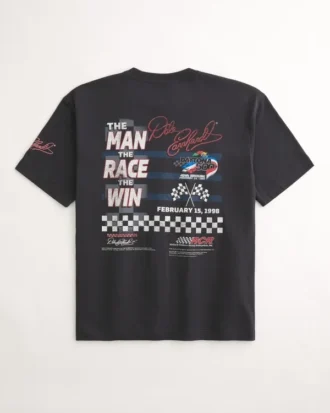 Dale Earnhardt NASCAR Grafik-T-Shirt & Flanell-Schlafanzughose im Set Dale Earnhardt NASCAR Grafik-T-Shirt & Flanell-Schlafanzughose im Set
