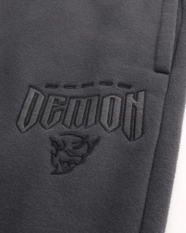 Dodge Demon Graphic Super Baggy Sweatpants Dodge Demon Graphic Super Baggy Sweatpants