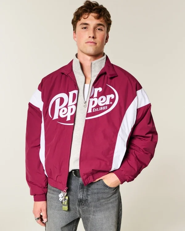 Dr Pepper Grafik-Rennjacke Dr Pepper Grafik-Rennjacke