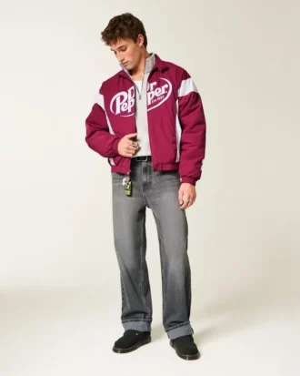 Dr Pepper Grafik-Rennjacke Dr Pepper Grafik-Rennjacke