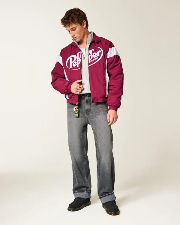 Dr Pepper Grafik-Rennjacke Dr Pepper Grafik-Rennjacke