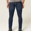 Dunkelblaue Athletic Skinny Jeans Dunkelblaue Athletic Skinny Jeans