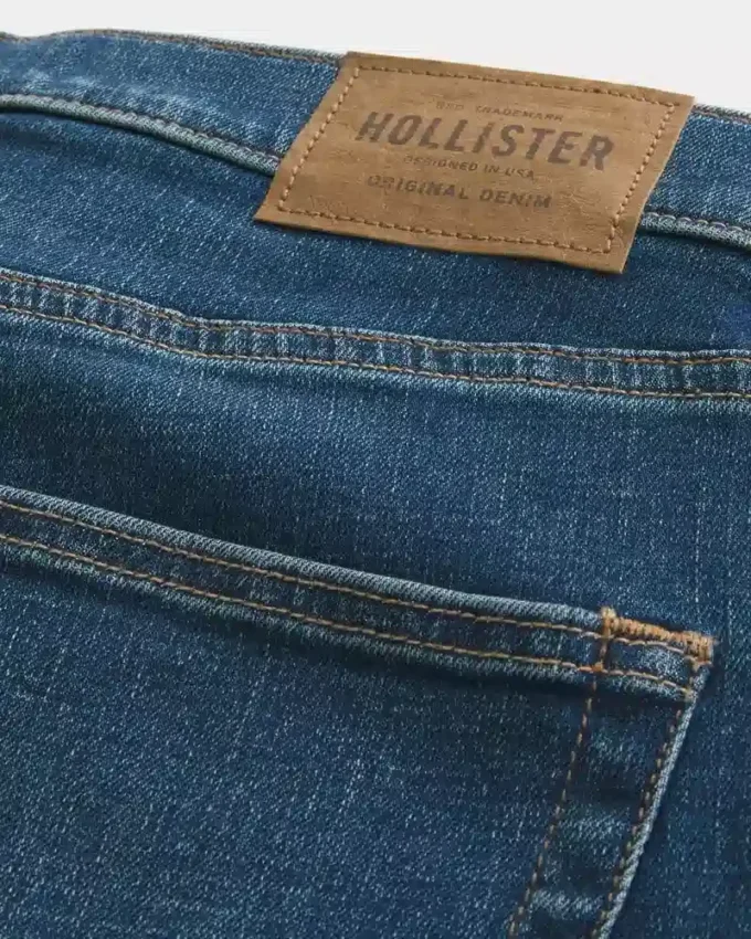 Dunkelblaue Athletic Skinny Jeans Dunkelblaue Athletic Skinny Jeans