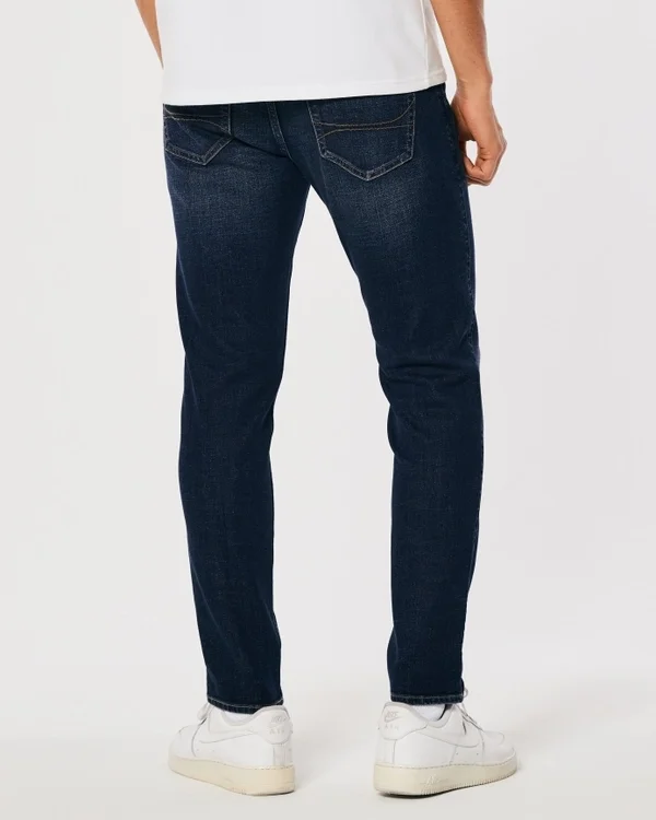 Dunkelblaue Athletic Skinny Jeans Dunkelblaue Athletic Skinny Jeans