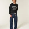 Dunkelblaue Skater-Baggy-Jeans Dunkelblaue Skater-Baggy-Jeans