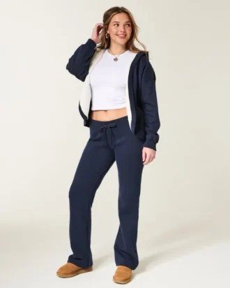 Faux Fur-Lined No-Close Fleece Cardigan Faux Fur-Lined No-Close Fleece Cardigan