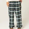 Flannelhose mit „University of Notre Dame Fighting Irish”-Grafik Flannelhose mit „University of Notre Dame Fighting Irish”-Grafik