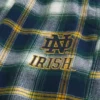 Flannelhose mit „University of Notre Dame Fighting Irish”-Grafik Flannelhose mit „University of Notre Dame Fighting Irish”-Grafik