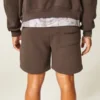 Fleece-Shorts über dem Knie Fleece-Shorts über dem Knie