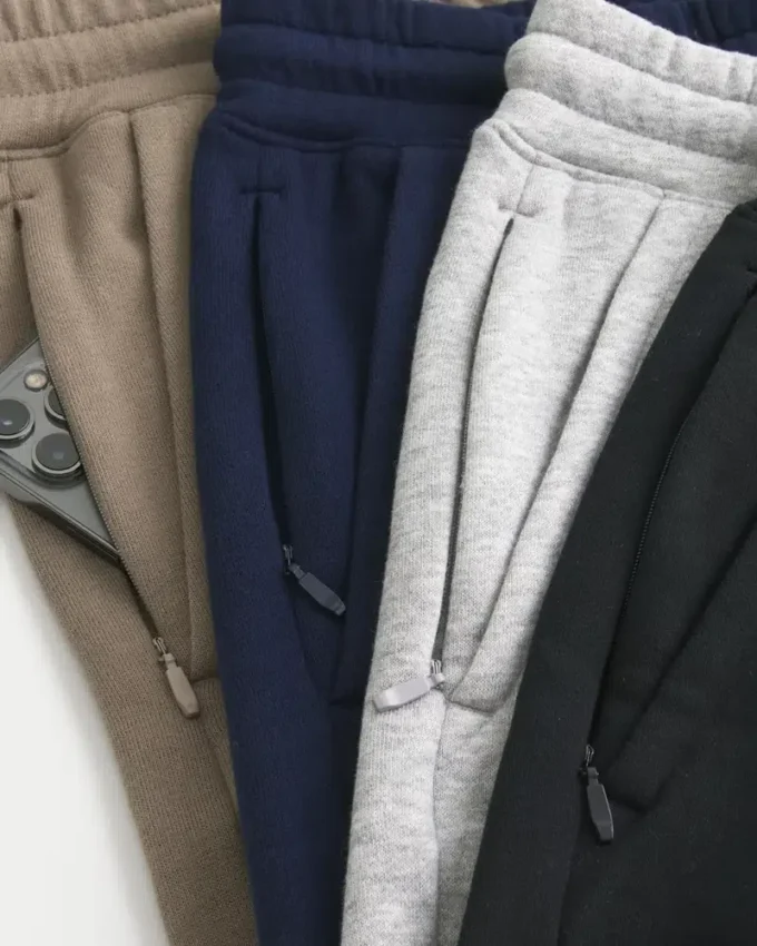 Fleece-Shorts über dem Knie, 4er-Pack Fleece-Shorts über dem Knie, 4er-Pack