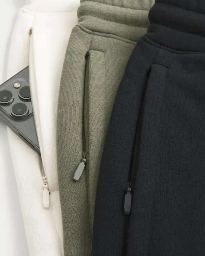 Fleece-Shorts mit Logo, 3er-Pack, Länge über dem Knie Fleece-Shorts mit Logo, 3er-Pack, Länge über dem Knie