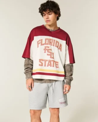 Florida State University Seminoles Grafik-Fleece-Shorts