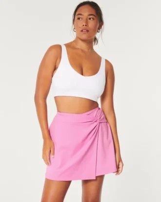 Gilly Hicks Active Recharge A-Line Twist Skortie Gilly Hicks Active Recharge A-Line Twist Skortie