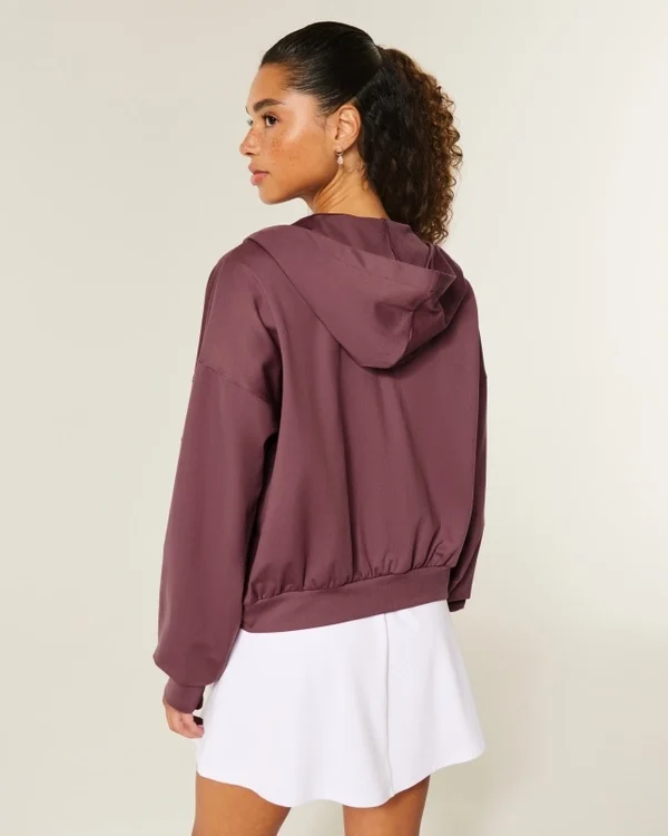 Gilly Hicks Active Recharge Easy Zip-Up Hoodie Gilly Hicks Active Recharge Easy Zip-Up Hoodie