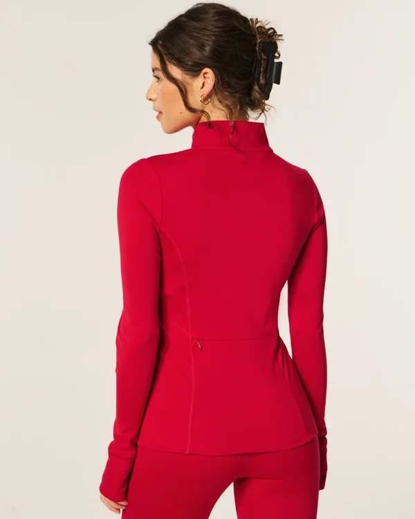 Gilly Hicks Active Recharge Slim & Snatched Full-Zip Gilly Hicks Active Recharge Slim & Snatched Full-Zip