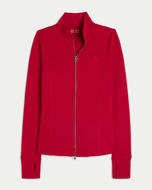 Gilly Hicks Active Recharge Slim & Snatched Full-Zip Gilly Hicks Active Recharge Slim & Snatched Full-Zip