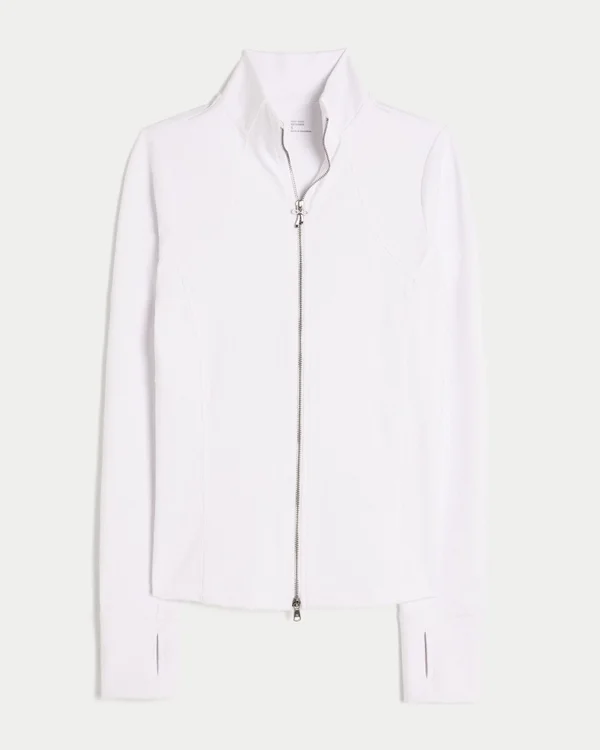 Gilly Hicks Active Recharge Slim & Snatched Full-Zip Gilly Hicks Active Recharge Slim & Snatched Full-Zip