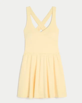 Gilly Hicks Active Recharge Wrap Halter Dress Gilly Hicks Active Recharge Wrap Halter Dress