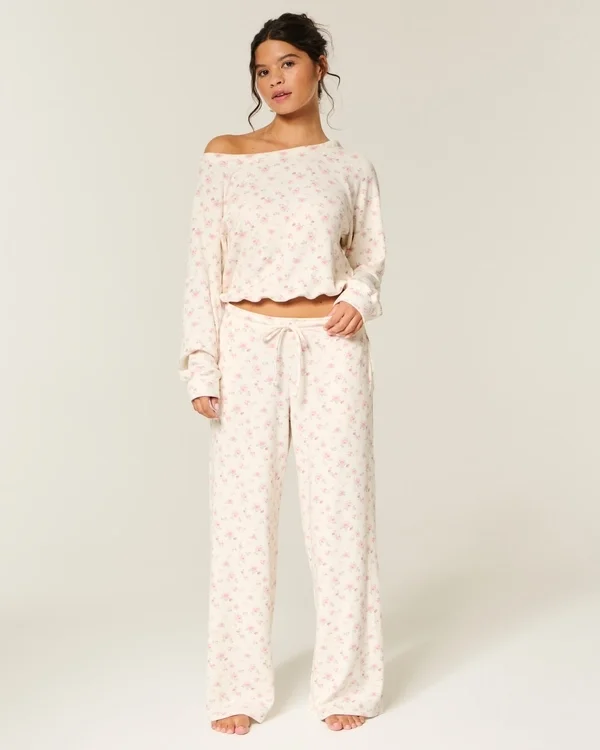 Gilly Hicks Baggy Cozy Waffle Pants Gilly Hicks Baggy Cozy Waffle Pants