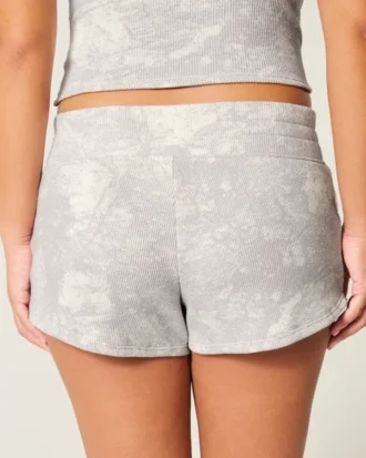 Gilly Hicks Cozy Waffle Mini Shorts