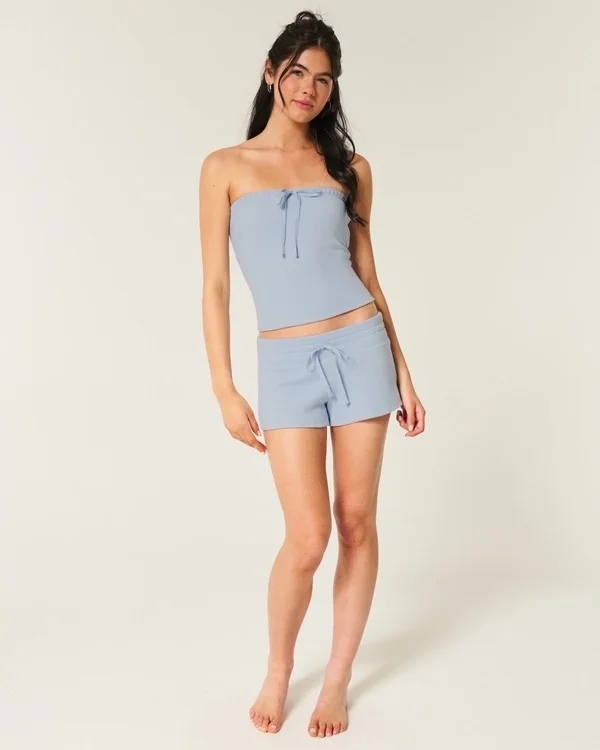 Gilly Hicks Cozy Waffle Mini Shorts Gilly Hicks Cozy Waffle Mini Shorts