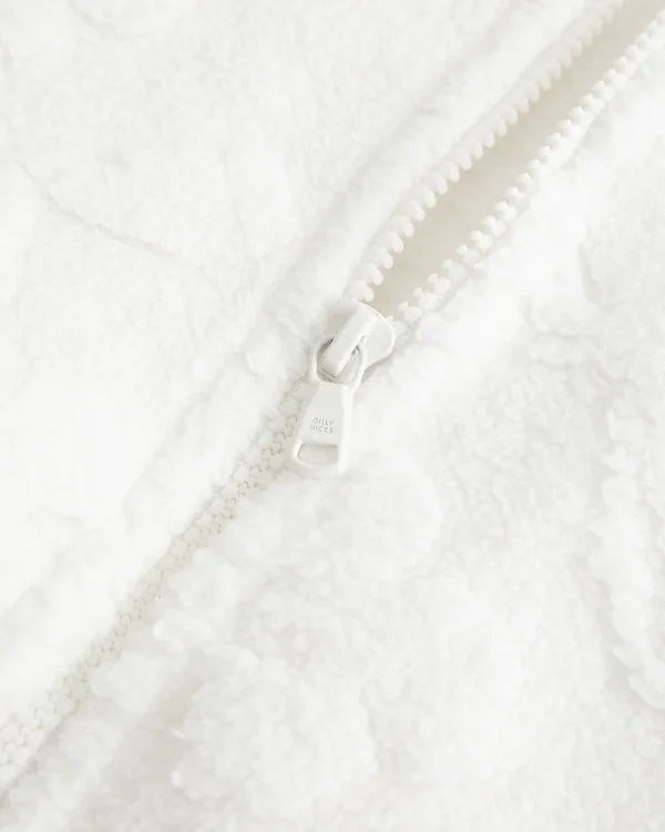 Gilly Hicks Sherpa-Sweatshirt mit Reißverschluss Gilly Hicks Sherpa-Sweatshirt mit Reißverschluss