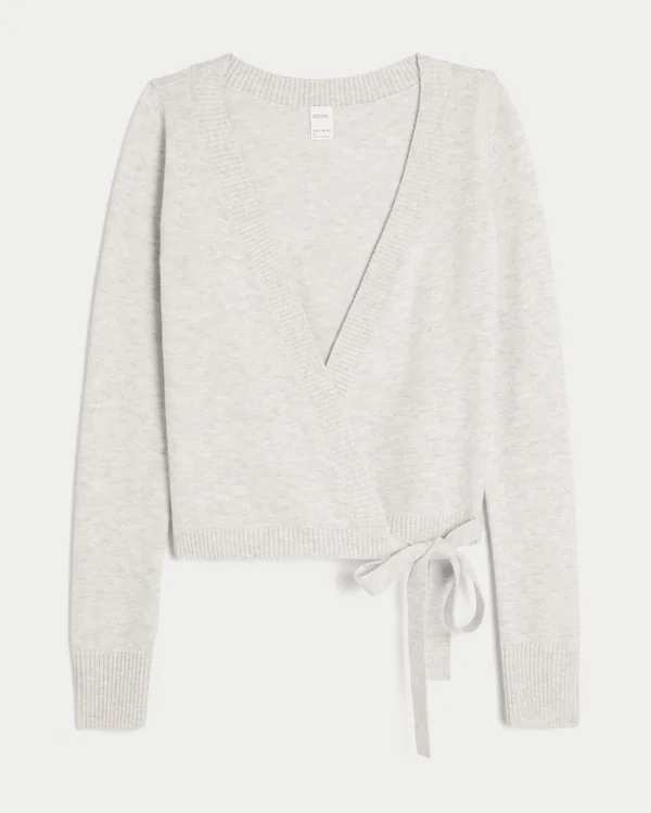 Gilly Hicks Strick-Wickeloberteil Gilly Hicks Strick-Wickeloberteil