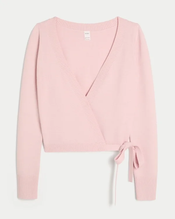 Gilly Hicks Strick-Wickeloberteil Gilly Hicks Strick-Wickeloberteil