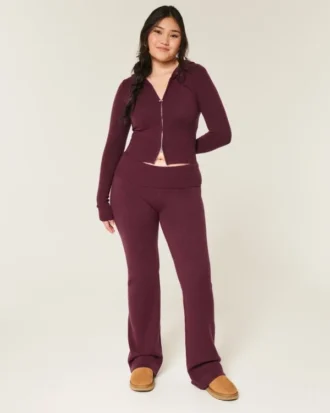 Gilly Hicks Strickhose mit umgeschlagenem Bund