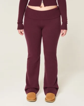 Gilly Hicks Strickhose mit umgeschlagenem Bund