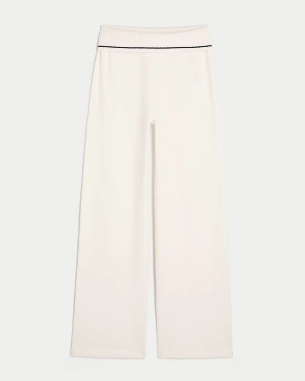 Gilly Hicks Strickhose mit umgeschlagenem Bund und geradem Bein Gilly Hicks Strickhose mit umgeschlagenem Bund und geradem Bein