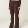 Gilly Hicks Sweater-Knit Foldover Bootcut Pants Gilly Hicks Sweater-Knit Foldover Bootcut Pants