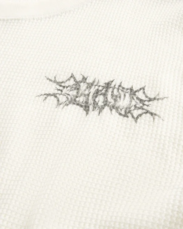 Graffiti Graphic Thermal Crew Shirt Graffiti Graphic Thermal Crew Shirt