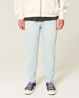 Hellblaue Athletic Skinny Jeans Hellblaue Athletic Skinny Jeans