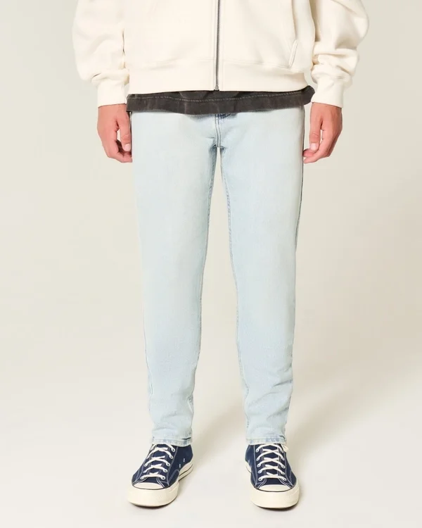 Hellblaue Athletic Skinny Jeans Hellblaue Athletic Skinny Jeans