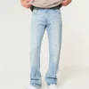 Hellblaue Bootcut-Jeans Hellblaue Bootcut-Jeans