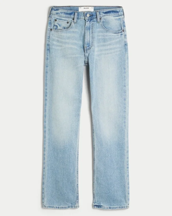 Hellblaue Bootcut-Jeans Hellblaue Bootcut-Jeans