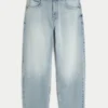 Hellblaue Skater-Baggy-Jeans Hellblaue Skater-Baggy-Jeans